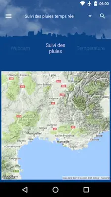 Météo Marseille android App screenshot 1